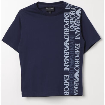 Kleidung Damen T-Shirts & Poloshirts Armani jeans EMPORIO ARMANI T-SHIRT LOGATO Art. 3D4TJ4 