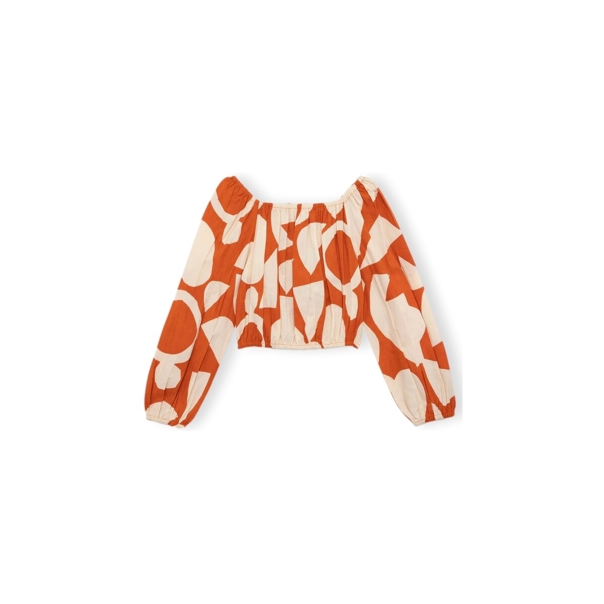 Kleidung Damen Tops / Blusen Compania Fantastica COMPAÑIA FANTÁSTICA Top 43108 - Geometric Orange