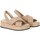 Schuhe Damen Sandalen / Sandaletten Frau  Rosa