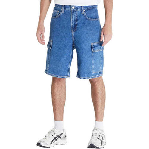 Kleidung Herren Shorts / Bermudas Calvin Klein Jeans J30J324877 - 90ER JAHRE LOCKER Blau