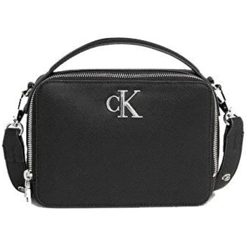 Taschen Damen Taschen Calvin Klein Jeans K60K611958 - MINIMAL MONOGRAMM KAMERA 18 Schwarz