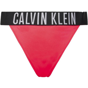 Kleidung Damen Bikini Ober- und Unterteile Calvin Klein Jeans KW0KW02665 - TANGA Rot