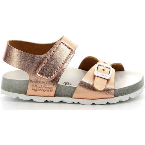 Schuhe Kinder Sandalen / Sandaletten Kickers Sunkro Rosa