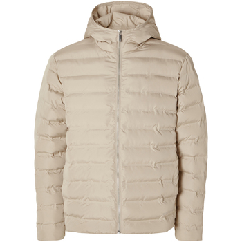 Selected  Daunenjacken Barry Quilted Hooded Jacket Pure Cashmere