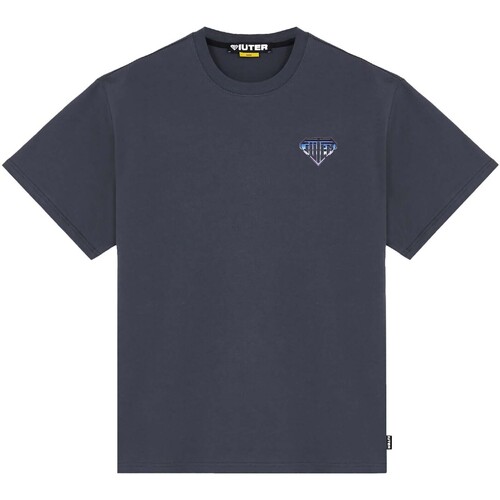 Kleidung Herren T-Shirts & Poloshirts Iuter Metal Logo Tee Grau