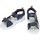 Schuhe Jungen Sandalen / Sandaletten Conguitos ESTELAR SANDALE MIT LICHTER COSH260006 Blau
