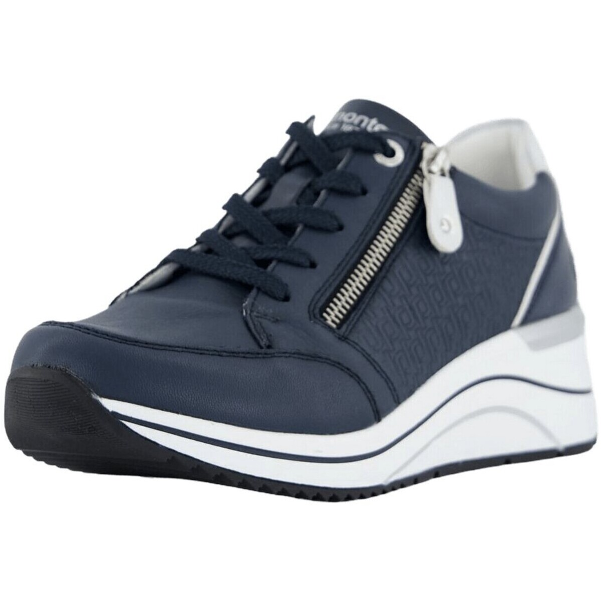 Schuhe Damen Sneaker Remonte D0T03-14 Blau