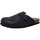 Schuhe Herren Pantoletten / Clogs Genuins Offene Riva black apure G104397 black apure Schwarz