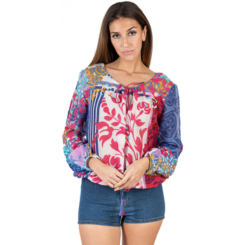 Kleidung Damen Tops / Blusen Isla Bonita By Sigris Hemd Multicolor