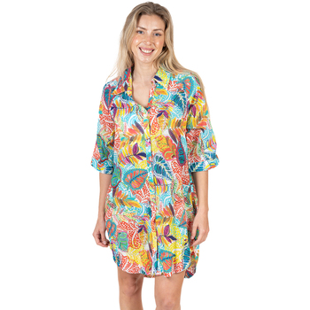 Kleidung Damen Kurze Kleider Isla Bonita By Sigris Kleid Multicolor
