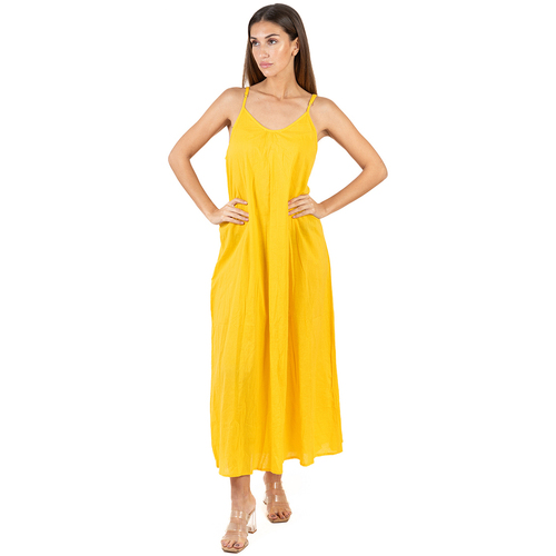 Kleidung Damen Kleider Isla Bonita By Sigris Kleid Gelb