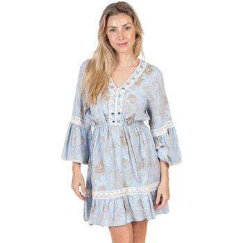 Kleidung Damen Kurze Kleider Isla Bonita By Sigris Kleid Blau