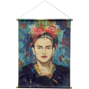 Home Gemälde / Leinwände Signes Grimalt Frida Rollbare Leinwand Grau