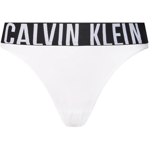 Unterwäsche Damen Slips Calvin Klein Jeans 000QF7639E Weiss