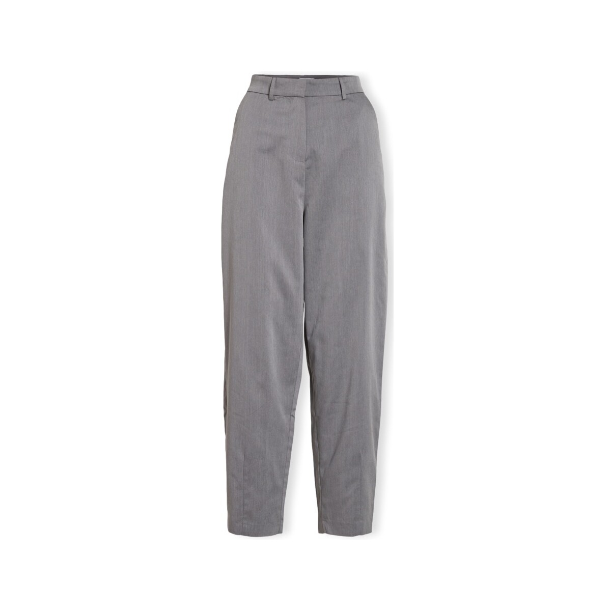 Kleidung Damen Hosen Vila Naba Trousers 7/8 - Dark Grey Grau