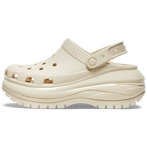 Crocs SCHUHE  CLASSIC MEGA CRUSH CLOG U Beige