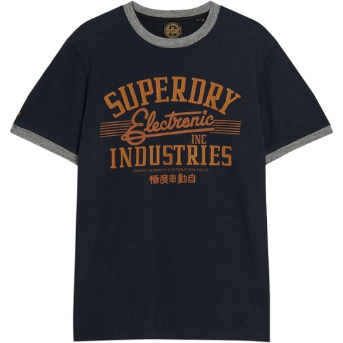 Kleidung Herren T-Shirts Superdry 235228 Blau