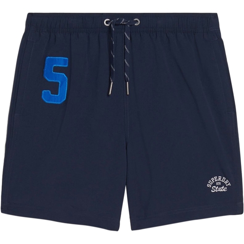 Kleidung Herren Shorts / Bermudas Superdry 235268 Blau