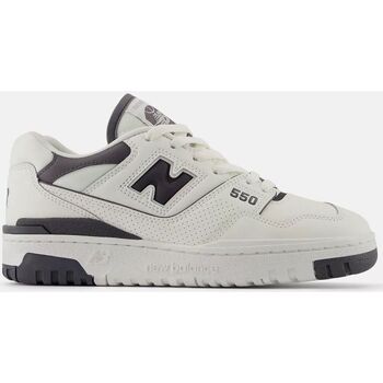 Schuhe Sneaker New Balance GSB550BH-WHITE/BLACK Weiss