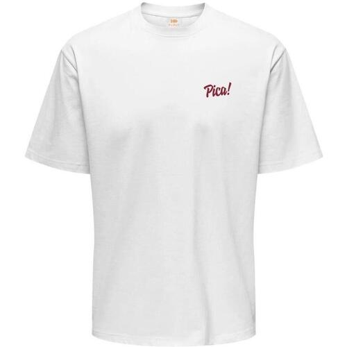 Kleidung T-Shirts Klout  Weiss