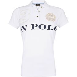 Kleidung Damen Polohemden Hv Polo Polo d'équitation femme  Favouritas Weiss
