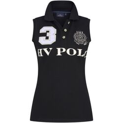 Kleidung Damen Polohemden Hv Polo Polo d'équitation sans manches femme  Favouritas Schwarz