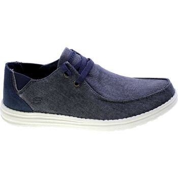 Schuhe Herren Slipper Skechers 345108 Blau