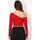 Kleidung Damen Tops / Blusen La Modeuse 70636_P165080 Rot