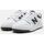 Schuhe Sneaker New Balance GSB480BK-WHITE/BLACK Weiss