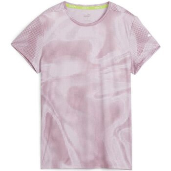 Kleidung Damen Tops Puma Sport Running T-Shirt 524230/060 Violett