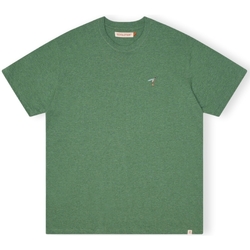 Kleidung Herren T-Shirts & Poloshirts Revolution T-Shirt Loose 1366 GIR - Dust Green Melange Grün