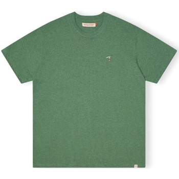 Kleidung Herren T-Shirts & Poloshirts Revolution T-Shirt Loose 1366 GIR - Dust Green Melange Grün