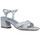 Schuhe Damen Sandalen / Sandaletten Menbur 24751 Silbern