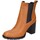 Schuhe Damen Low Boots Carmens Padova EX145 Braun