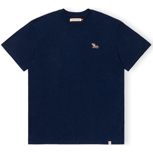Kleidung Herren T-Shirts & Poloshirts Revolution T-Shirt Loose 1264 LAZ - Navy Blau