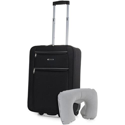 Taschen flexibler Koffer Itaca Cassley Schwarz