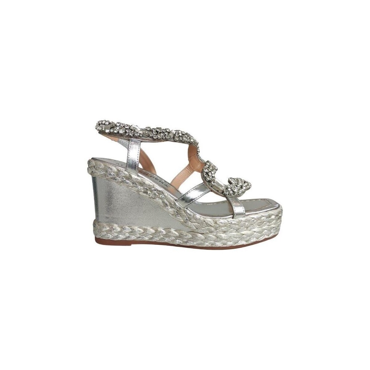 Schuhe Damen Sandalen / Sandaletten Alma En Pena V240977 Silbern