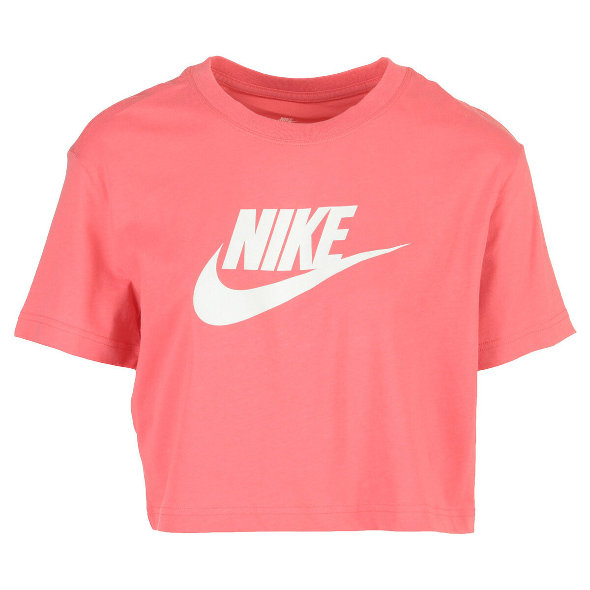 Kleidung Damen T-Shirts Nike W Nsw Tee Essential Crp Icn Ftr Rosa