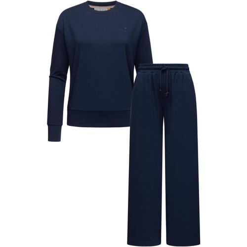 Kleidung Damen Jogginganzüge Ragwear Sweater Set Delje Blau