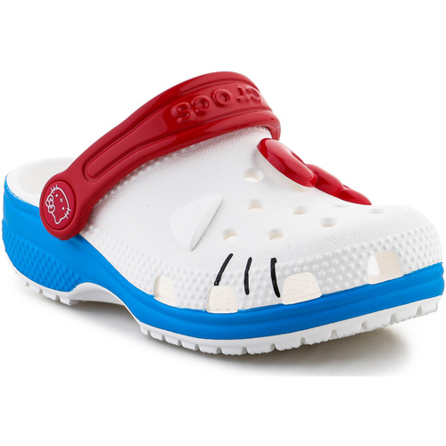 Schuhe Kinder Sandalen / Sandaletten Crocs Classic Hello Kitty Iam 209469-100 Multicolor