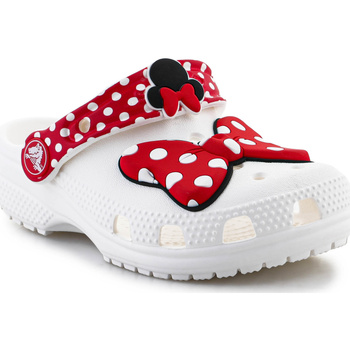 Schuhe Kinder Sandalen / Sandaletten Crocs Classic Disney Minnie Mouse Clog 208710-119 Weiss
