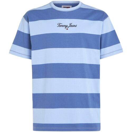 Kleidung Herren T-Shirts Tommy Jeans  Blau