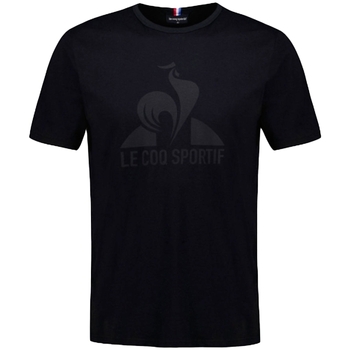 Kleidung Herren T-Shirts Le Coq Sportif authentic Schwarz
