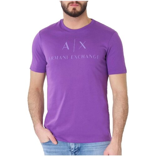 Kleidung Herren T-Shirts EAX 8NZTCJ Z8H4Z Violett