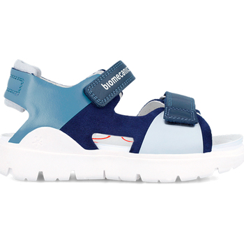 Schuhe Jungen Sandalen / Sandaletten Biomecanics OFFENE SANDALE 242272-A Blau