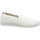 Schuhe Damen Slipper Toms Slipper Alpargata 10017739 white recyeled cotton 10017739 Weiss