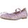 Schuhe Mädchen Derby-Schuhe & Richelieu Acebo's Spangenschuhe 9807GL Violett