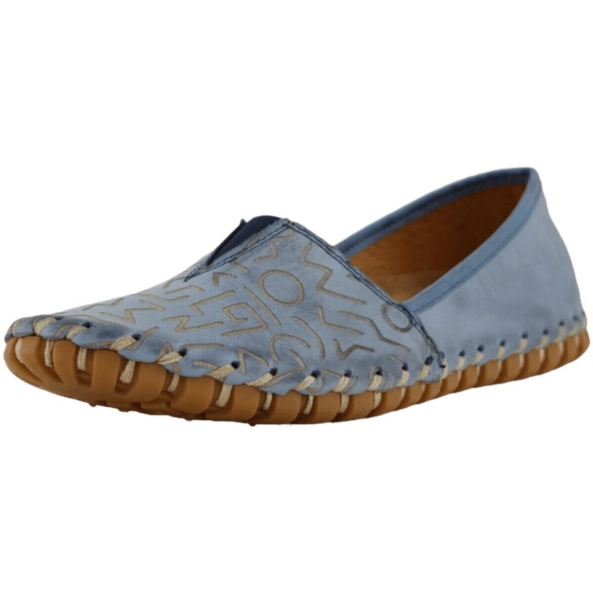 Schuhe Damen Slipper Gemini Slipper 03116502/808 Blau