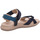 Schuhe Damen Sandalen / Sandaletten Woden Sandaletten Line Lite WL587-950 Blau