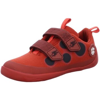 Schuhe Jungen Derby-Schuhe & Richelieu Affenzahn Klettschuhe Halbschuh Baumwolle Lucky 00391-70012 Rot